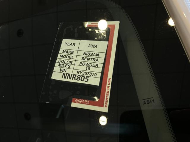 Photo of 2024 WHITE Nissan Sentra