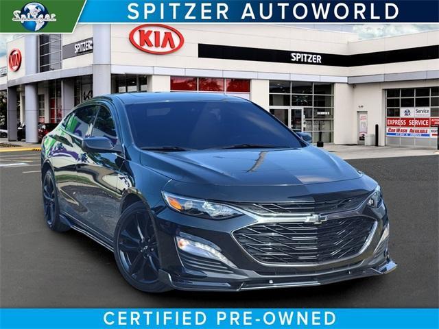 Photo of 2020 Mosaic Black Metallic Chevrolet Malibu