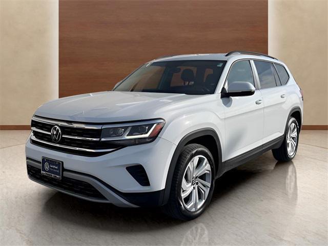 Photo of 2021 Pure White Volkswagen Atlas
