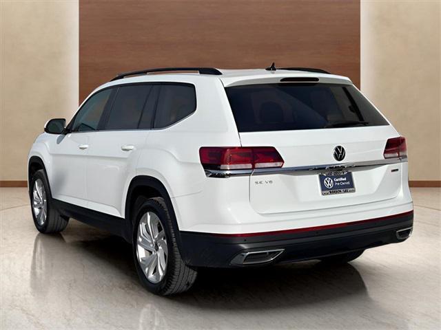 Photo of 2021 Pure White Volkswagen Atlas