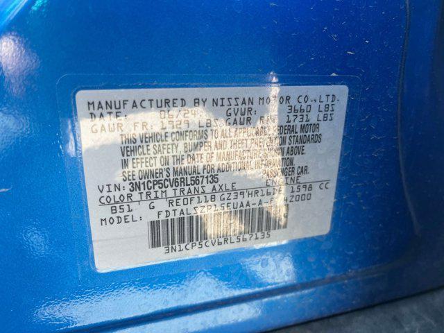 Photo of 2024 Electric Blue Metallic Nissan Kicks