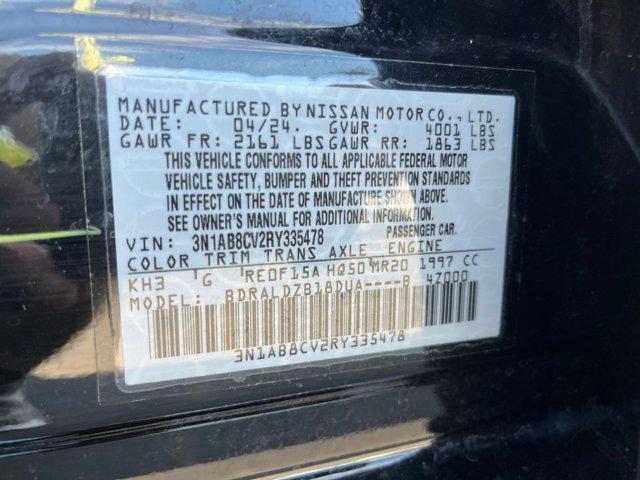 Photo of 2024 Super Black Nissan Sentra
