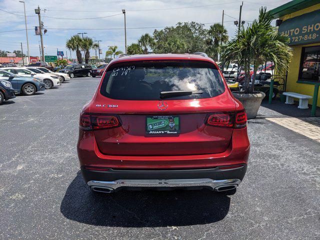 Photo of 2021 designo Cardinal Red Metallic Mercedes-Benz GLC 300