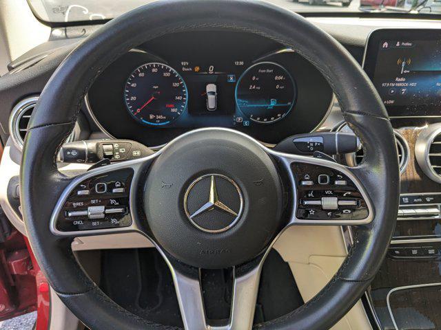 Photo of 2021 designo Cardinal Red Metallic Mercedes-Benz GLC 300