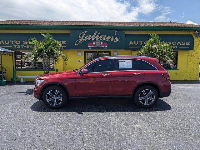 Photo of 2021 designo Cardinal Red Metallic Mercedes-Benz GLC 300