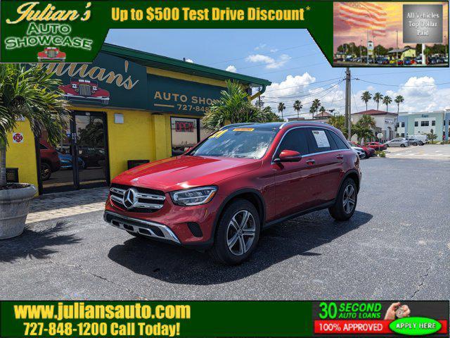 Photo of 2021 designo Cardinal Red Metallic Mercedes-Benz GLC 300