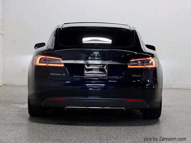 Photo of 2015 Blue Tesla Model S