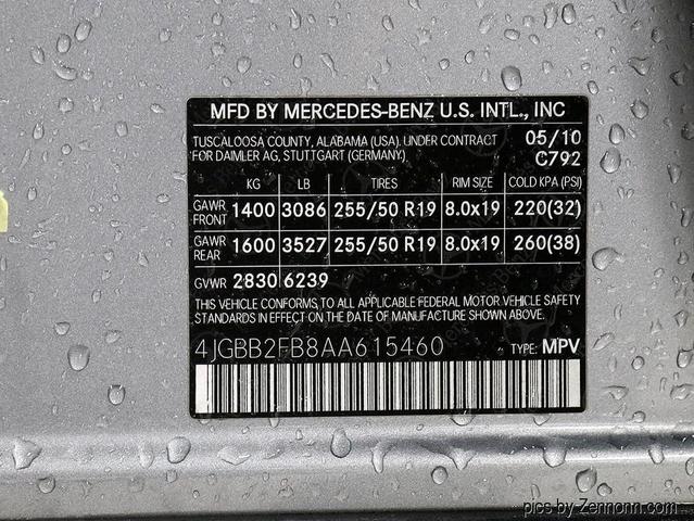 Photo of 2010 Steel Gray Metallic Mercedes-Benz M-Class