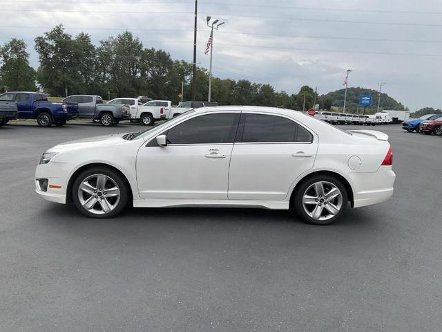 Photo of 2012 White Platinum Tri-Coat Metallic Ford Fusion