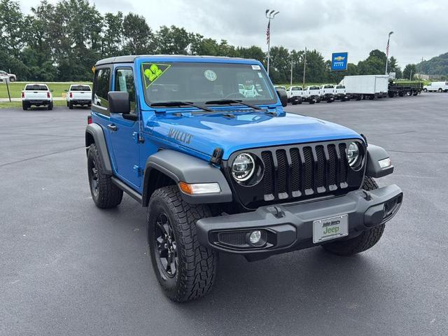Photo of 2022 Hydro Blue Pearlcoat Jeep Wrangler