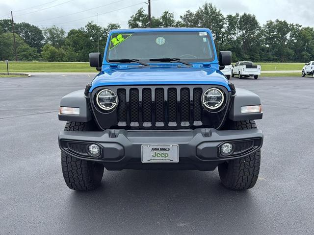 Photo of 2022 Hydro Blue Pearlcoat Jeep Wrangler