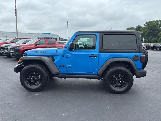 Photo of 2022 Hydro Blue Pearlcoat Jeep Wrangler