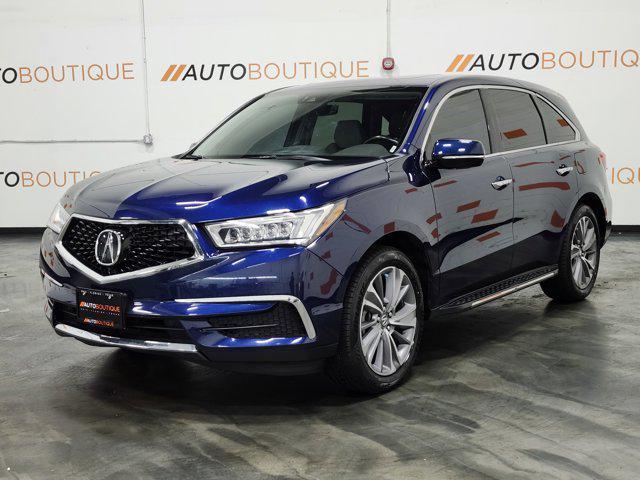 Photo of 2017 Fathom Blue Pearl Acura MDX