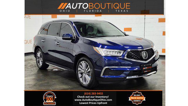 Photo of 2017 Fathom Blue Pearl Acura MDX