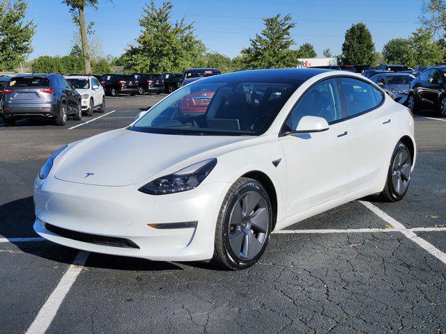Photo of 2023 Pearl White Multi-Coat Tesla Model 3