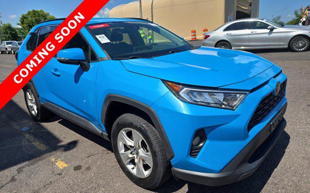 Photo of 2021 Blue Toyota RAV4