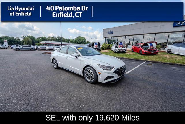 Photo of 2023 Serenity White Hyundai SONATA
