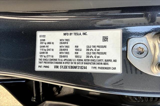 Photo of 2022  Tesla Model 3