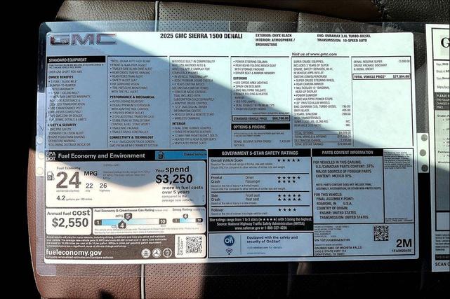 Photo of 2025 Onyx Black GMC Sierra 1500