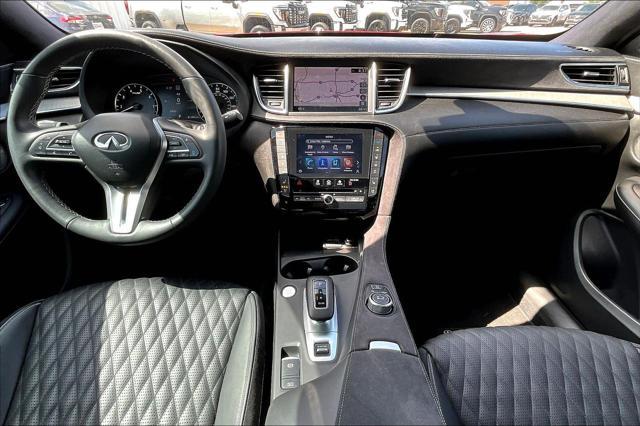 Photo of 2023 Dynamic Sunstone Red INFINITI QX50