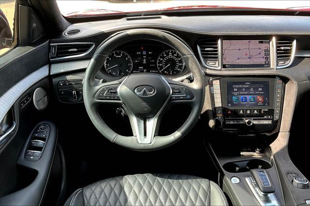 Photo of 2023 Dynamic Sunstone Red INFINITI QX50