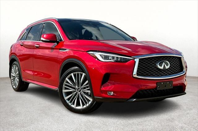 Photo of 2023 Dynamic Sunstone Red INFINITI QX50