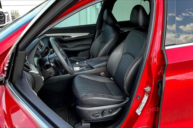 Photo of 2023 Dynamic Sunstone Red INFINITI QX50