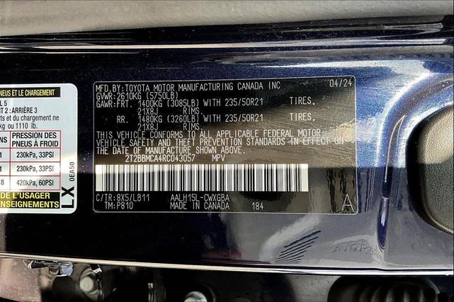 Photo of 2024 Nightfall Mica Lexus RX 350