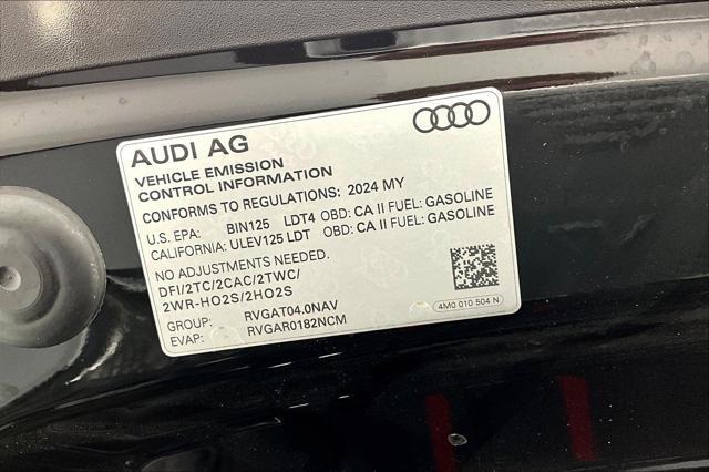 Photo of 2024 Mythos Black Metallic Audi SQ8