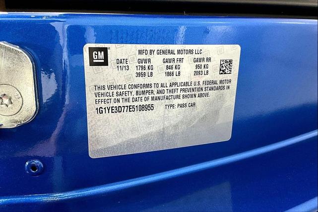 Photo of 2014 Laguna Blue Tintcoat Chevrolet Corvette Stingray