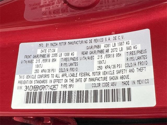 Photo of 2024 Soul Red Crystal Metallic Mazda CX-30