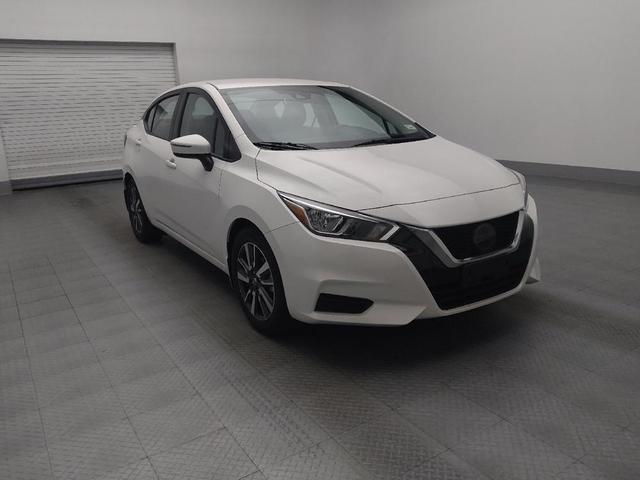 Photo of 2021 Aspen White TriCoat Pearl Nissan Versa