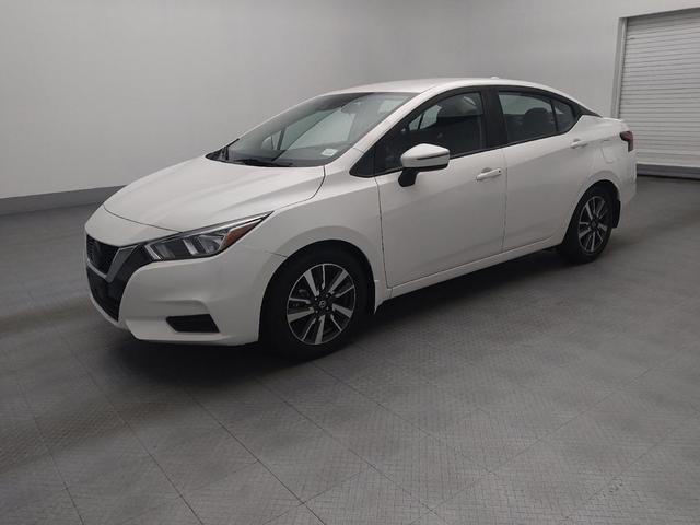 Photo of 2021 Aspen White TriCoat Pearl Nissan Versa