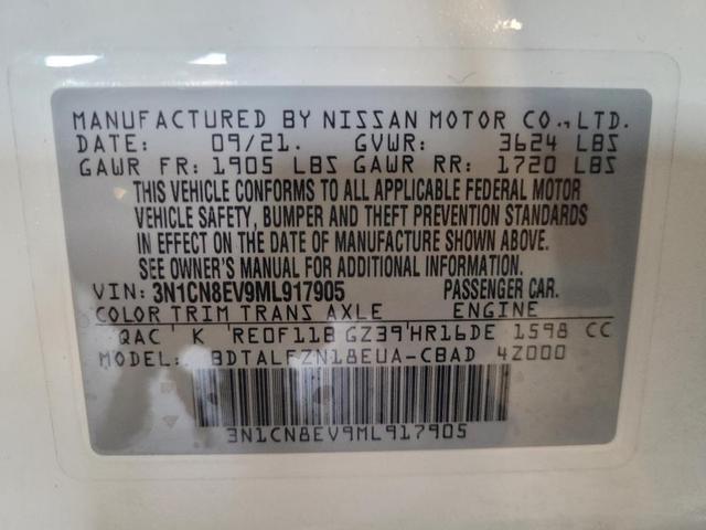 Photo of 2021 Aspen White TriCoat Pearl Nissan Versa