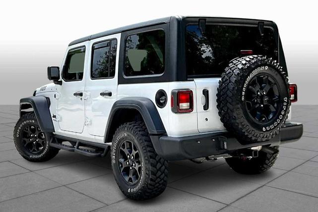 Photo of 2020 Bright White Clearcoat Jeep Wrangler Unlimited