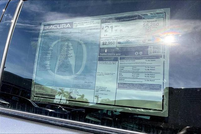 Photo of 2026 Gray Acura MDX