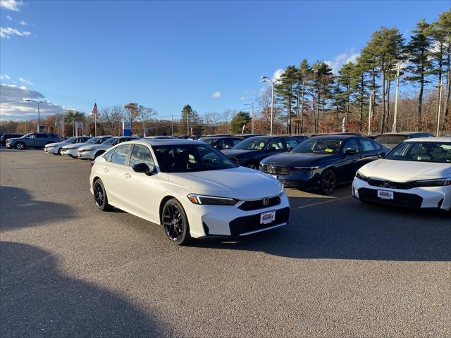 Photo of 2025 Platinum White Pearl Honda Civic Hybrid