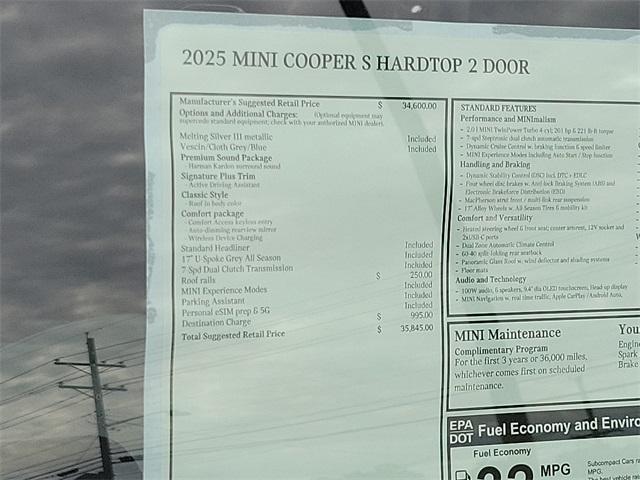 Photo of 2025 Silver MINI Hardtop