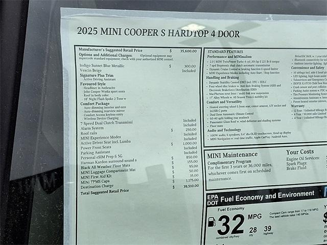 Photo of 2025 Blue Metallic MINI Hardtop