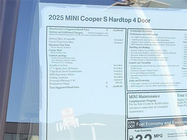 Photo of 2025 Silver MINI Hardtop