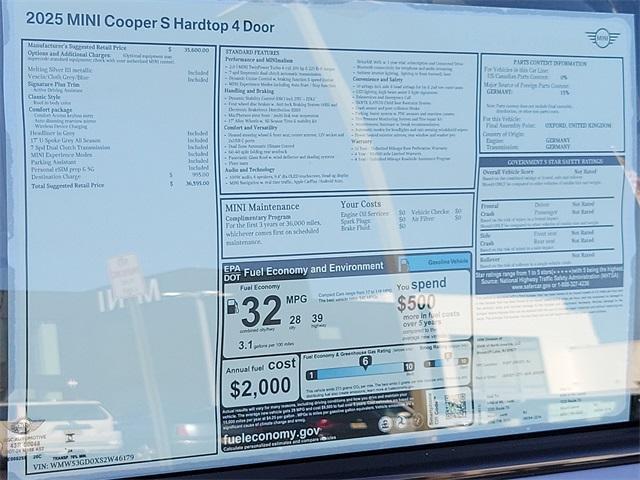 Photo of 2025 Silver MINI Hardtop