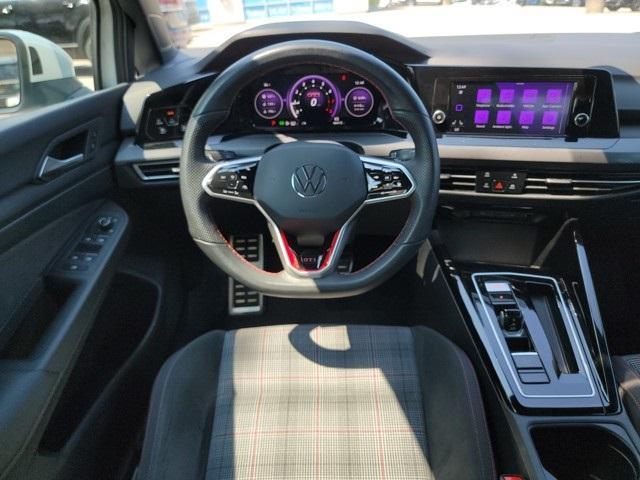 Photo of 2024 Opal White Pearl Effect Volkswagen Golf GTI