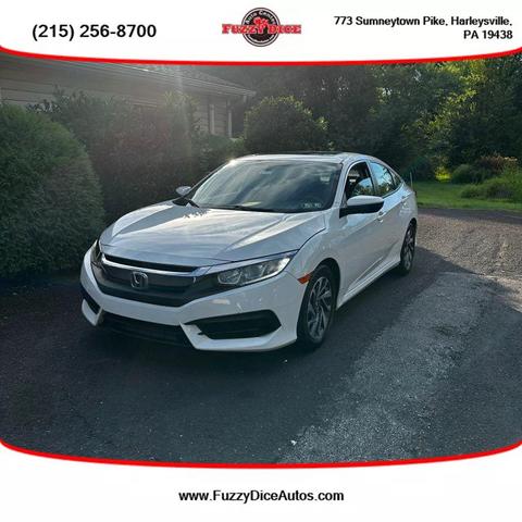 Photo of 2016 White Honda Civic