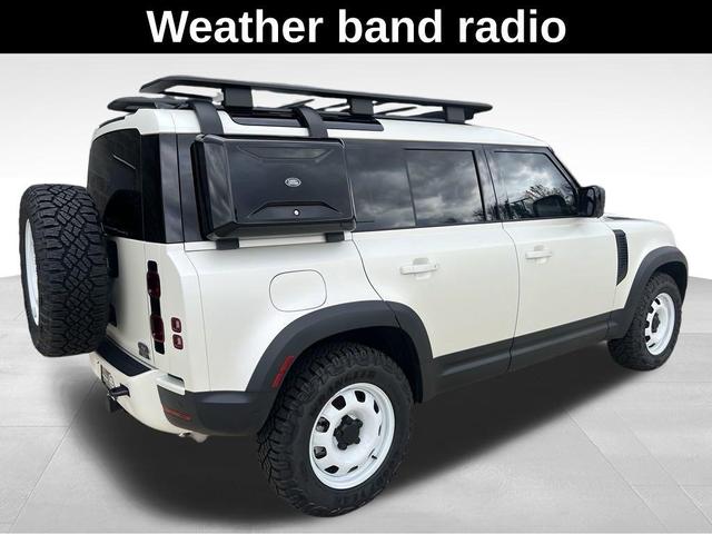 Photo of 2024 Santorini Black Metallic Land Rover Defender