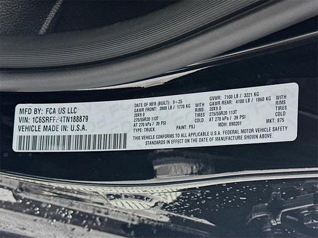 Photo of 2026 Diamond Black Crystal Pearlcoat RAM 1500