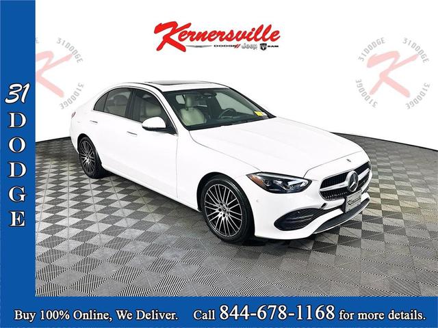 Photo of 2023 White Mercedes-Benz C-Class