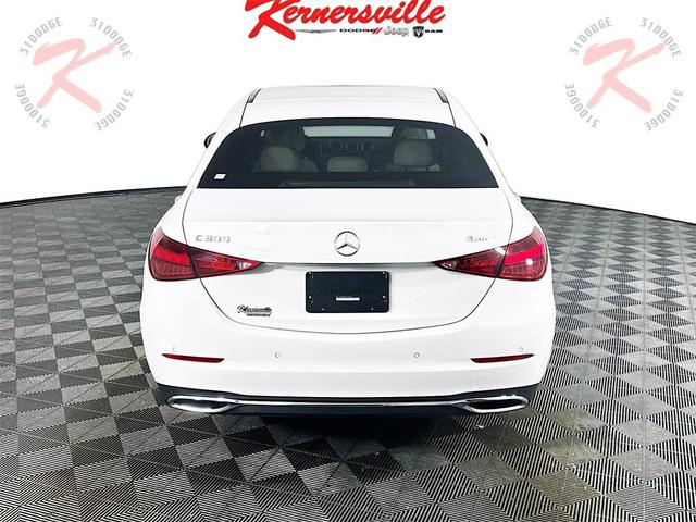 Photo of 2023 White Mercedes-Benz C-Class