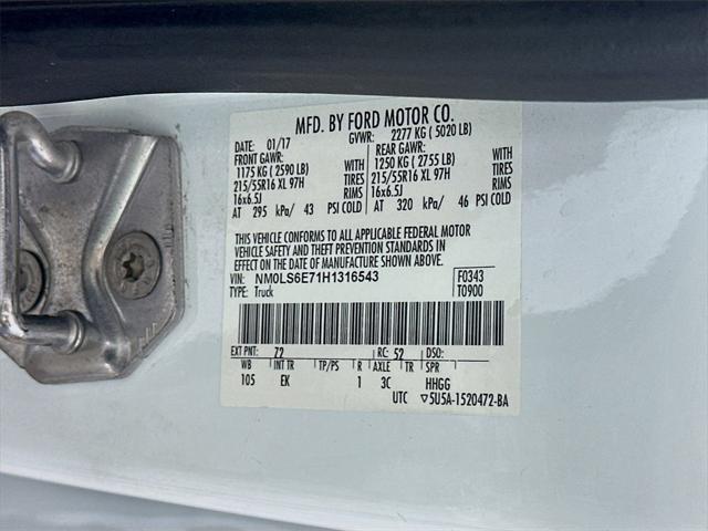 Photo of 2017 Frozen White Ford Transit Connect