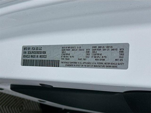 Photo of 2025 Bright White Clearcoat RAM ProMaster 2500