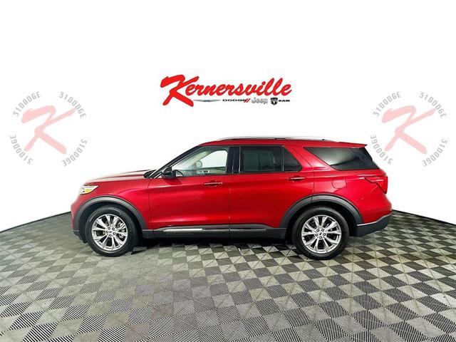 Photo of 2023 Red Metallic Ford Explorer